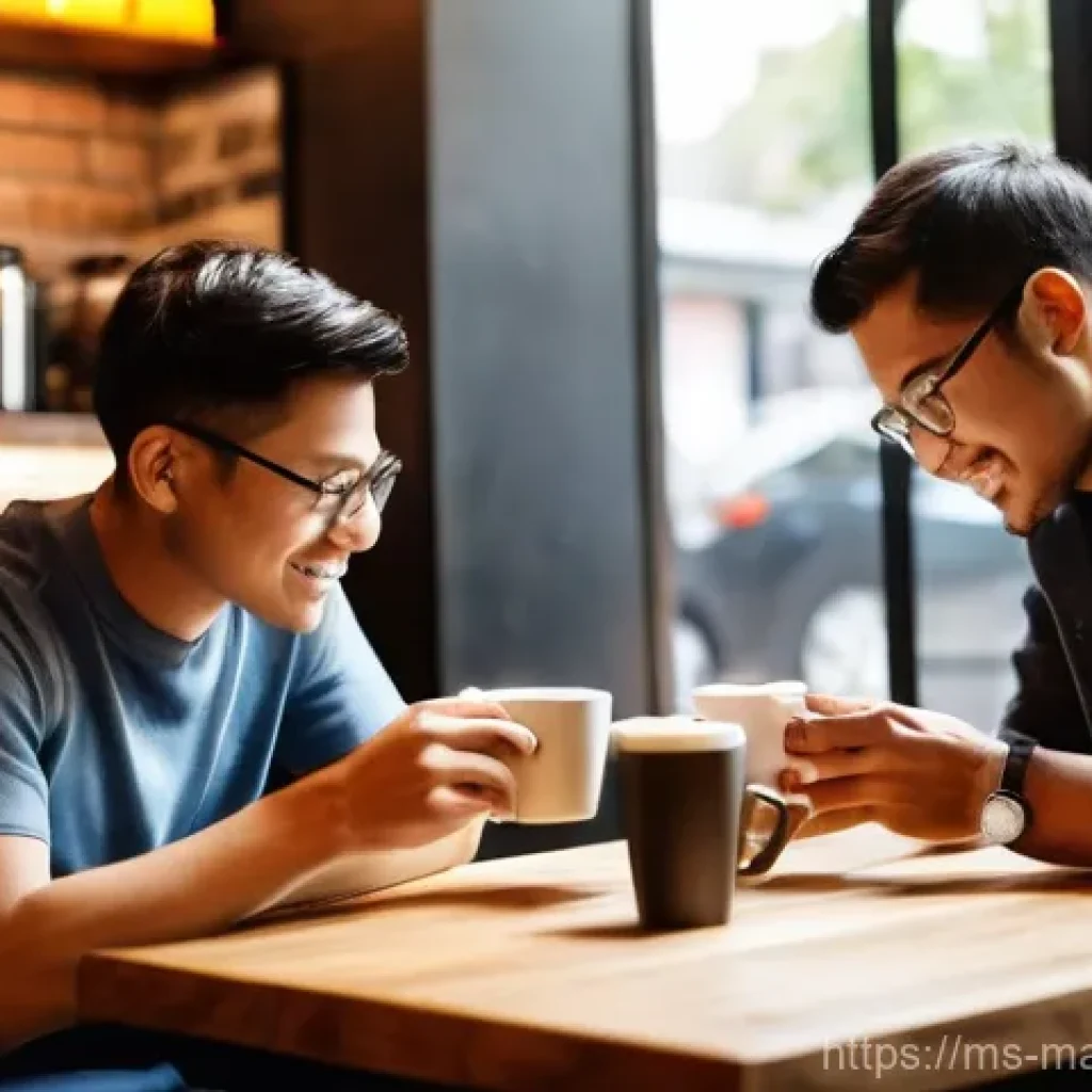 향기 마케팅과 브랜드 충성도 향상 방법 - **Prompt 1: The Alluring Aroma of a Local Coffee Haven**
    "A cozy, sunlit local coffee shop with ...