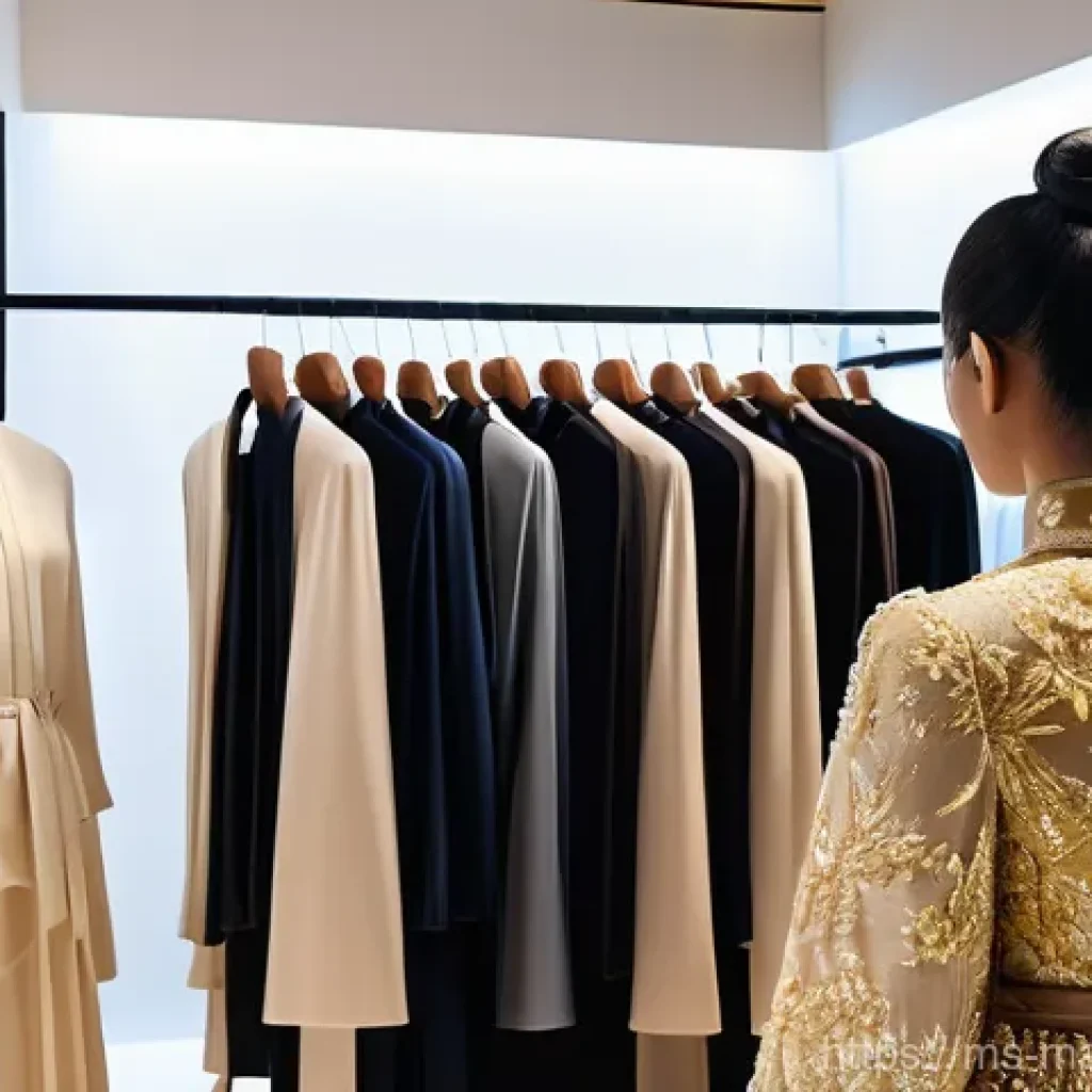 향기 마케팅을 위한 목표 설정 전략 - **Luxury Fashion Boutique with Signature Scent:**
    "A sophisticated, brightly lit interior of a h...