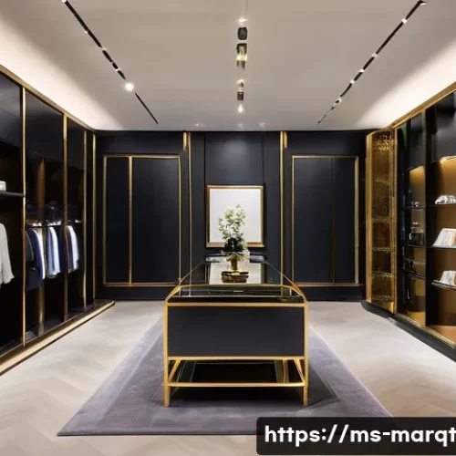 향기 마케팅과 브랜드 메시지의 일관성 - **Luxury Fashion Boutique with a Signature Scent:**
    "A sophisticated and elegantly designed luxu...