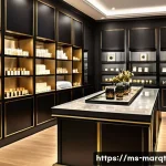 Home 22 향기 마케팅을 활용한 이벤트 기획 - A sophisticated fashion boutique interior in Kuala Lumpur, Malaysia, elegantly decorated with subtle...