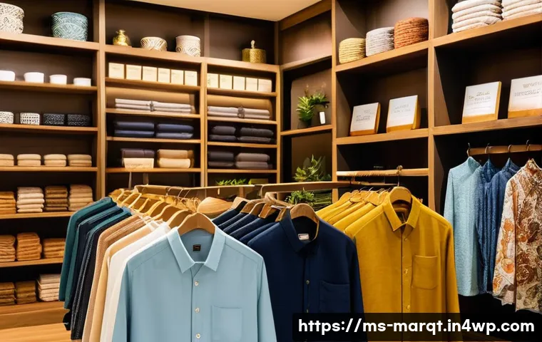 향기 마케팅의 실효성 평가 방법 - A cozy, modern Malaysian boutique clothing store interior warmly lit with soft jasmine floral aroma ...
