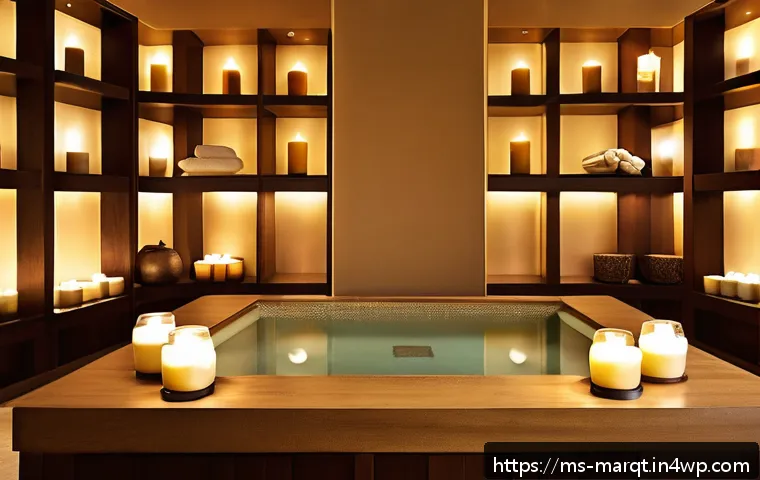 향기 마케팅을 위한 시장 조사 방법 - A cozy, warmly lit boutique spa interior emphasizing the soothing scent of vanilla. The scene includ...